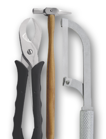 MALLETS-PLASTER SHEARS -SAWS & BLADES